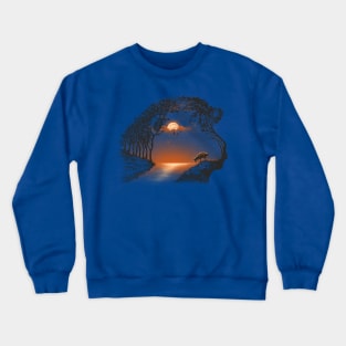 On the border Crewneck Sweatshirt